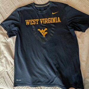 Nike West Virginia Men's Black Shirt